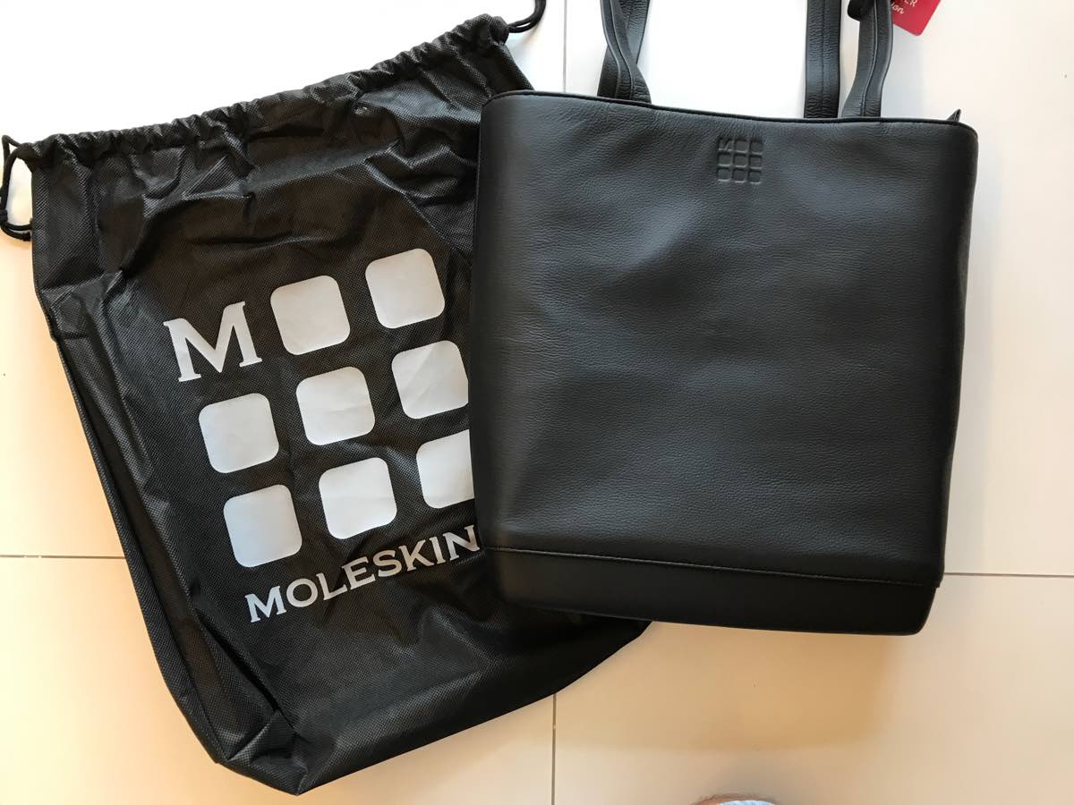 Moleskin Classic Leather Tote Bag - Patnotebook