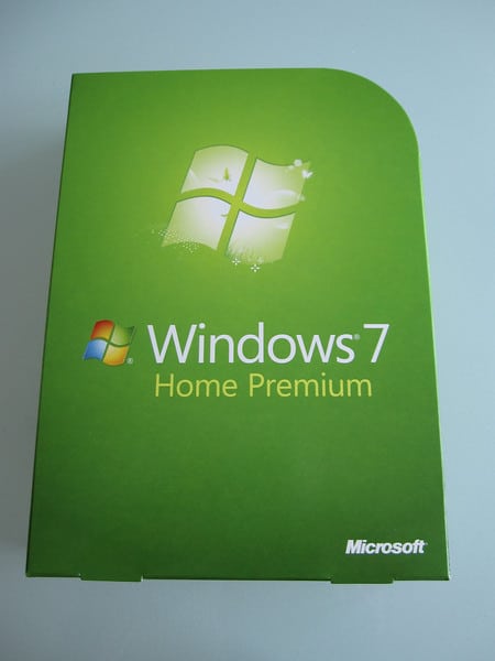 Photos of Windows 7 Home Premium Retail Box