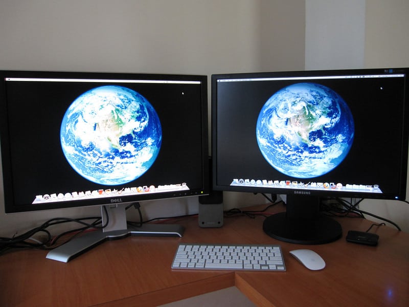 Dual Monitors Set Up in Mac Mini
