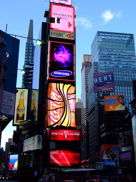 My Visit to Times Square New York City