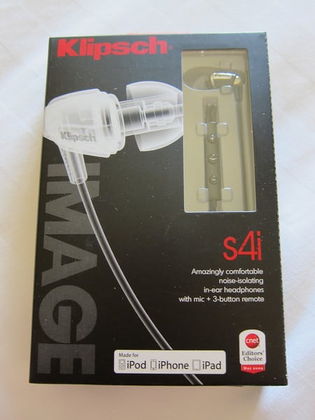 Klipsch Image S4i earphones Unboxing