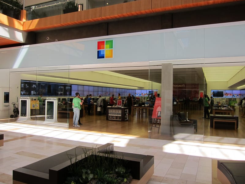 Microsoft Retail Store in Bellevue