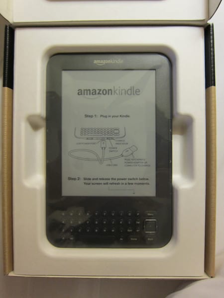 Unboxing Amazon Kindle