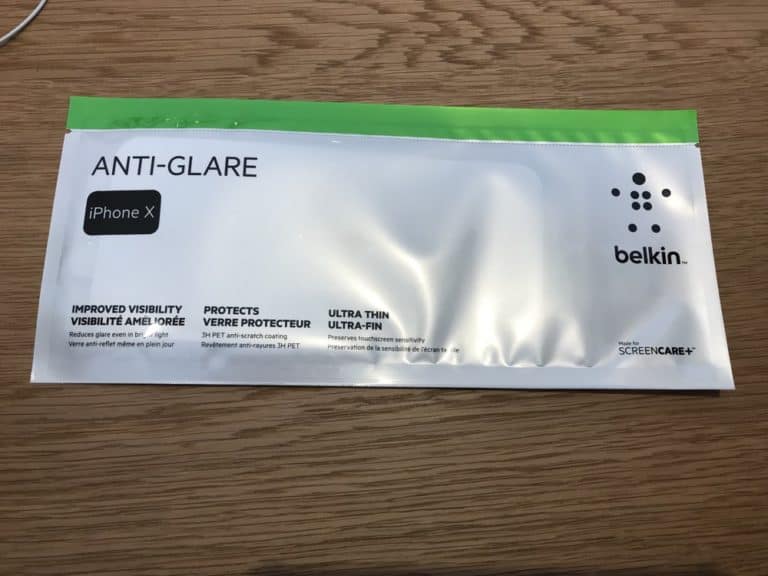 iPhone X Belkin Screen Protector Installation