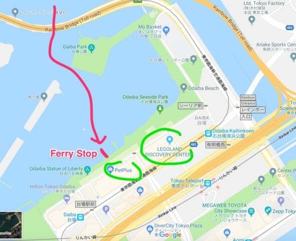Odaiba Ferry Stop