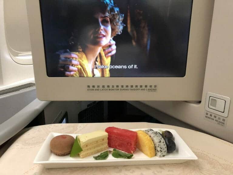 Eva Air BR25 BR26 Business Class