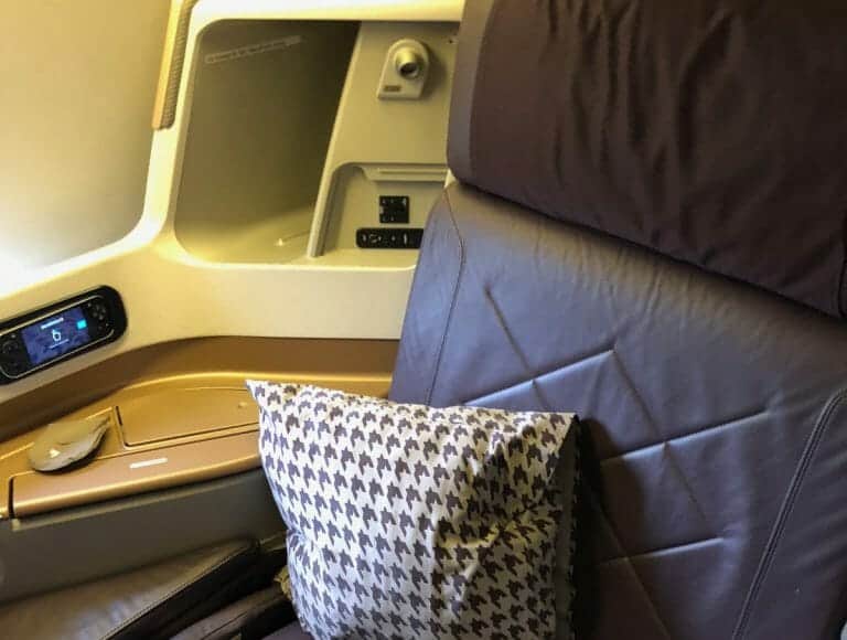 Singapore Airlines Business Class 2013 Version 5 Business Class- 2013 Version