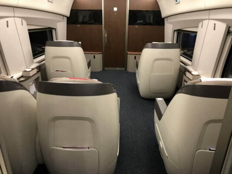 Business Class in China High Speed Train
