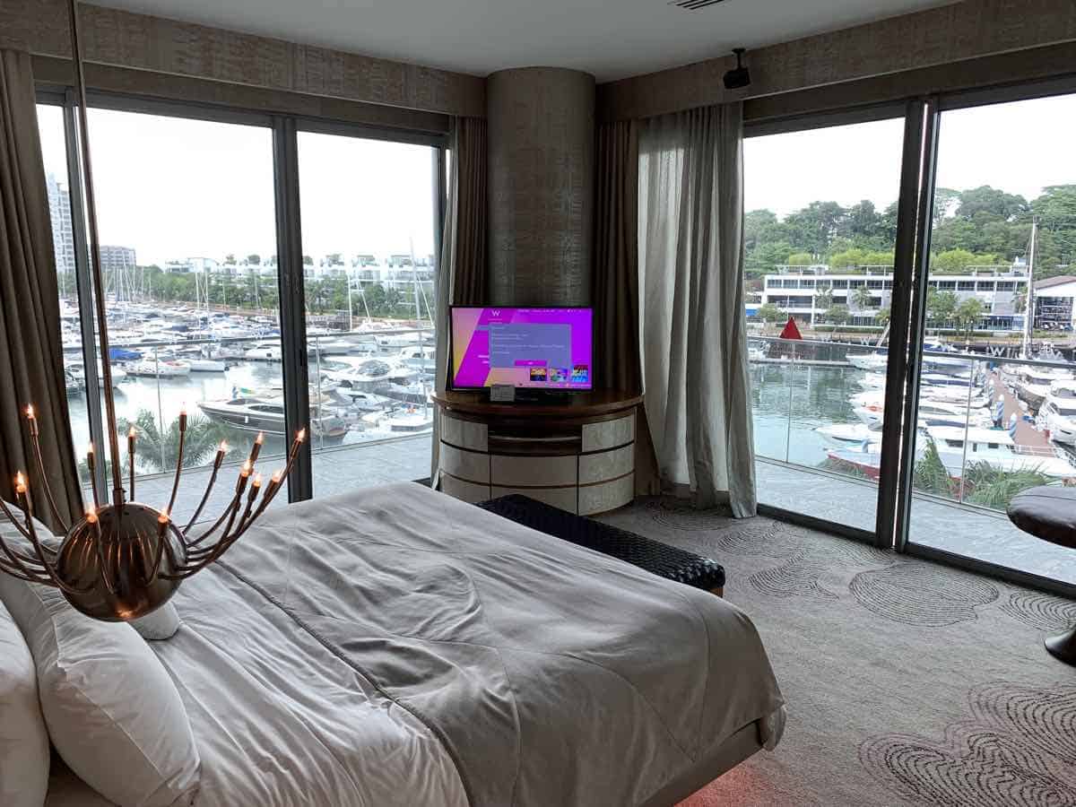 W Hotel Sentosa Cove Marvelous Suite with Marina View