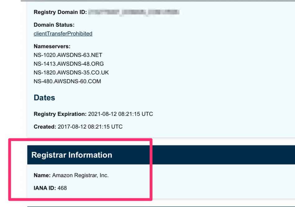 Domain successfully moved to Amazon Route 53