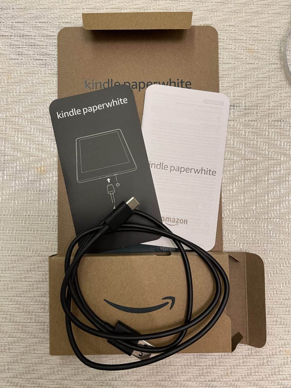 Kindle Paperwhite 2021 USB-C cable 