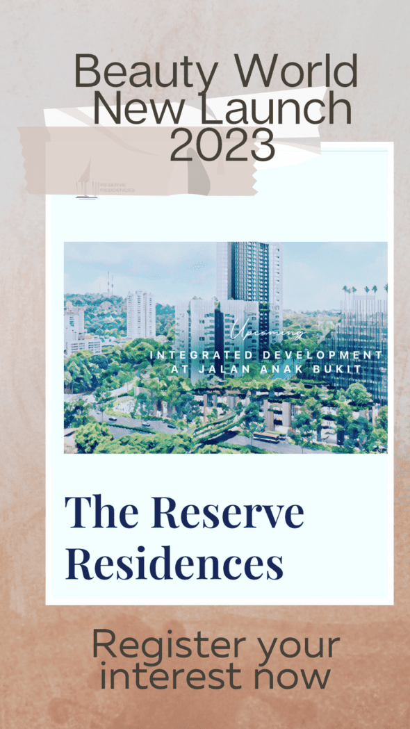 The Reserve Residences at Jalan Anak Bukit New Launch