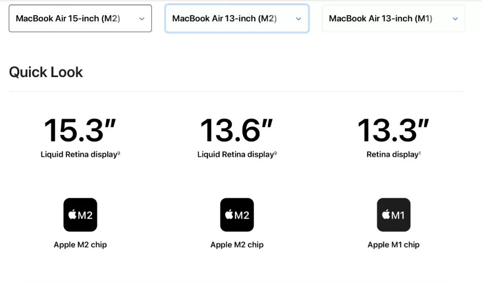 Upgrade Your Display: MacBook Air 15-Inch Review 19 Comparing MacBook Air 15 inch with MacBook AIr 13 Inch
