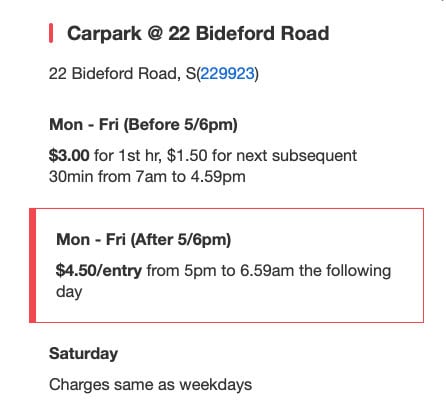 Carpark @ 22 Bideford Road