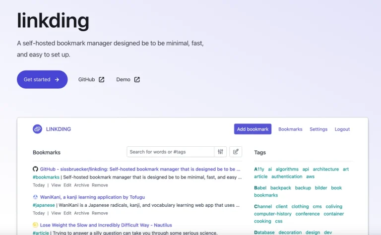 Moving from Pinboard to Linkding : Easy And Quick 1 Moving from Pinboard to Linkding