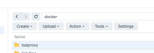 Using TSDProxy with existing Dockers in Portainer : Hope This Works 4 Set up a new file share for TSDProxy