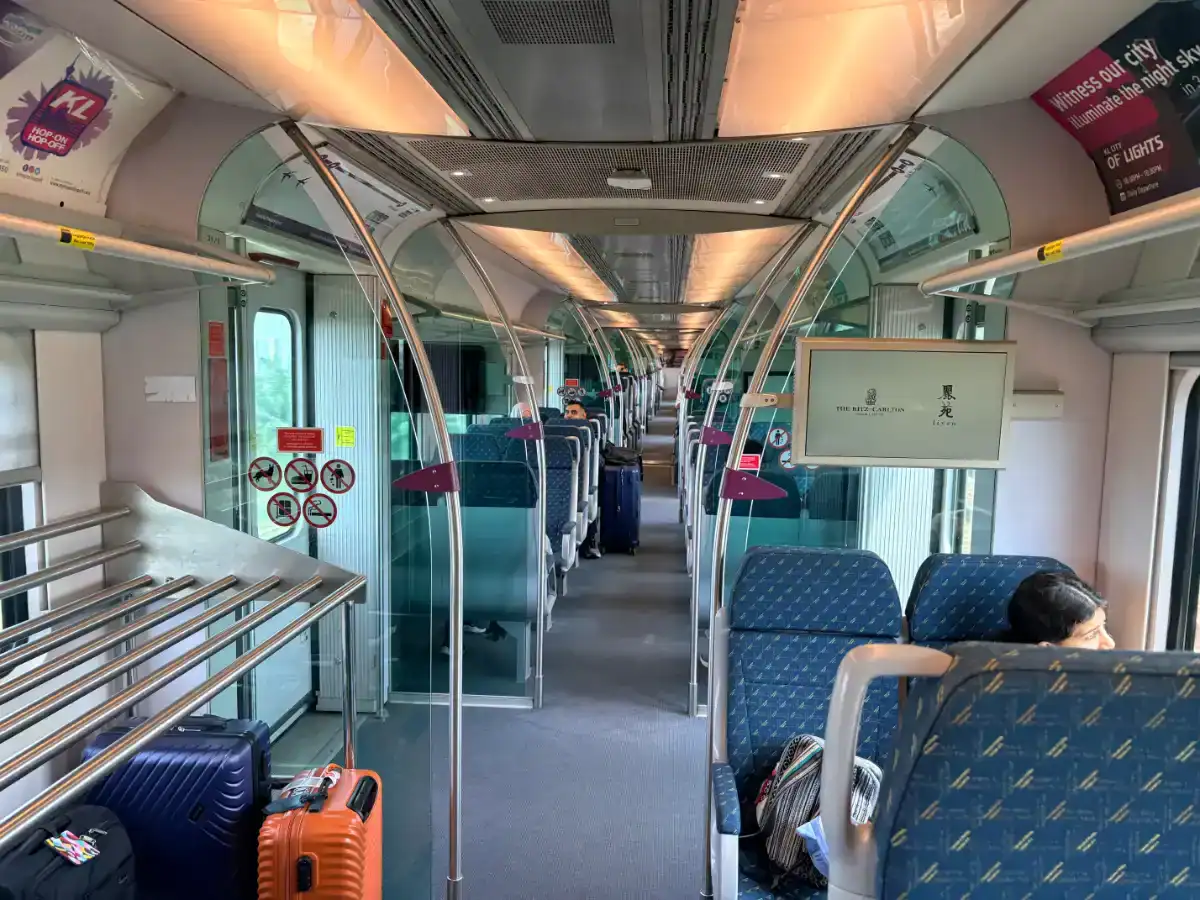 KLIA Express from Airport to KL Sentral