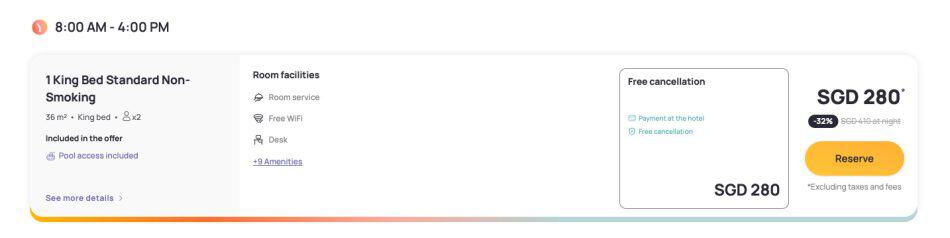 Day Stay At Crowne Plaza Changi Airport Cost