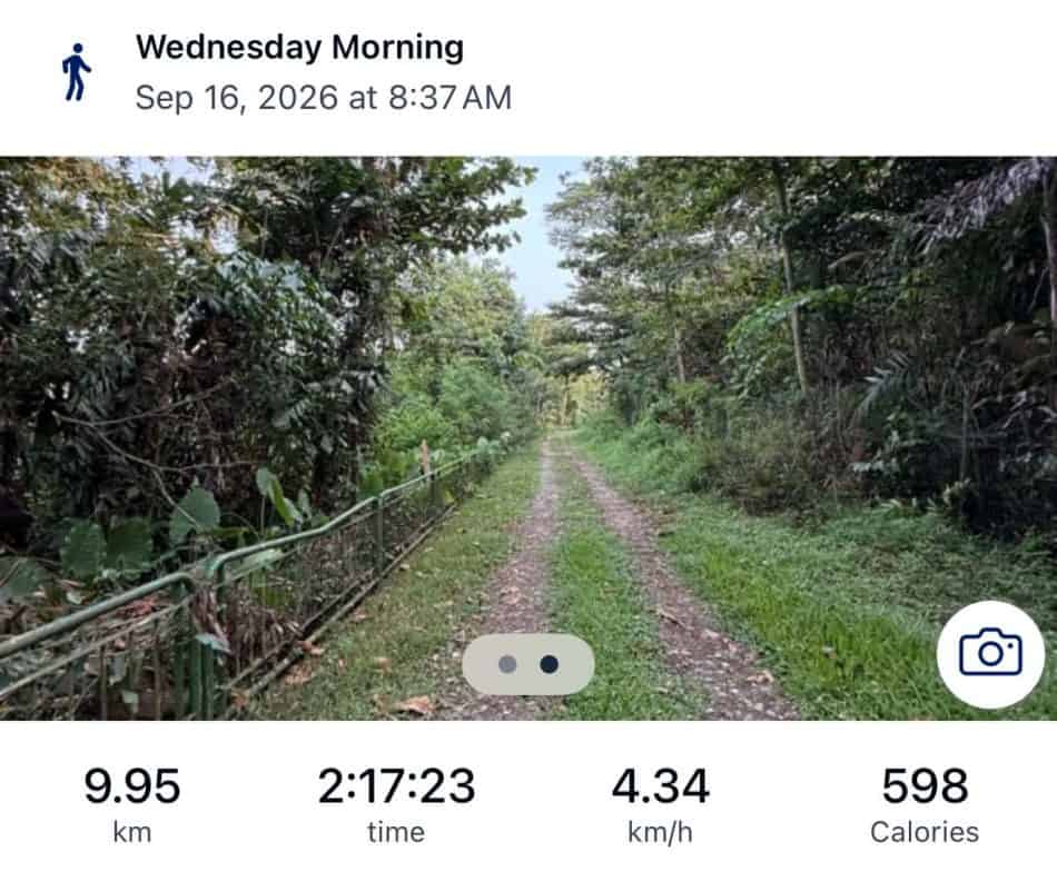 Buangkok Forest and Sungei Serangoon Park Connector : A loop of two contrasts 82 Buangkok Forest and Sungei Serangoon Park Connector TOTAL DISTANCE of 9.95 km